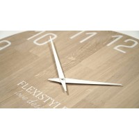 Drevené nástenné hodiny Natur 30cm FlexiStyle z228-2